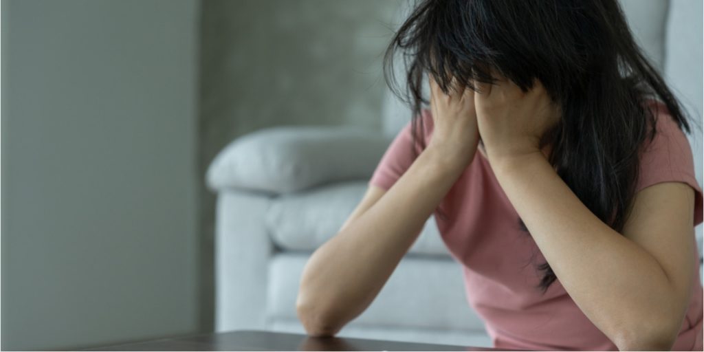 Woman depressed due to her Ritalin addiction