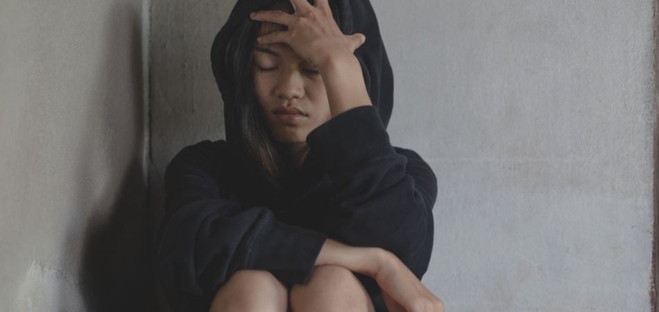 Woman in need of amphetamine rehab treatment