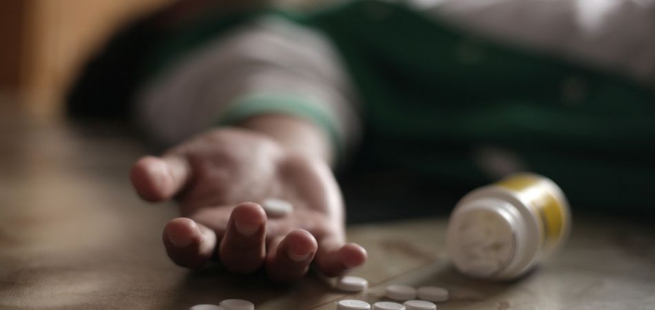 Young woman suffring from Zopiclone addiction